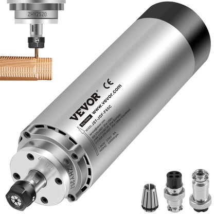 VEVOR Air Cooled Spindle Motor 220V 1.5KW CNC Spindle Motor Air Cooled Motor Spindle