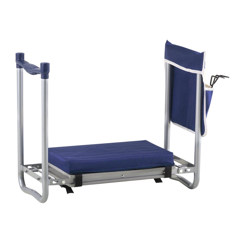 Garden Kneeler and Seat 11" Wide Pad 360lbs Folding Garden Stool Non Slip
