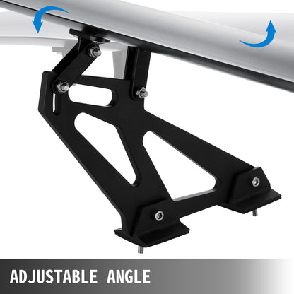 VEVOR Single Deck GT Wing Car Spoiler Adjustable Universal 43.3inch Lightweight