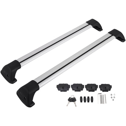 Aluminum Roof Rack Cross Bars for Mazda CX5 (2012-2018) - 75 KG Capacity