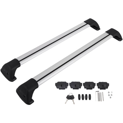 VEVOR Roof Rack Cross Bars, Compatible with 2012-2018 Mazda CX5, 75 KG Load Capacity,