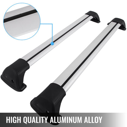 VEVOR Roof Rack Cross Bars, Compatible with 2012-2018 Mazda CX5, 75 KG Load Capacity,