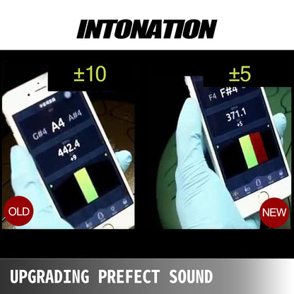 VEVOR Steel Drum 13 Notes Percussion Instrument 12 Inches Tongue Drum, Steel Tongue