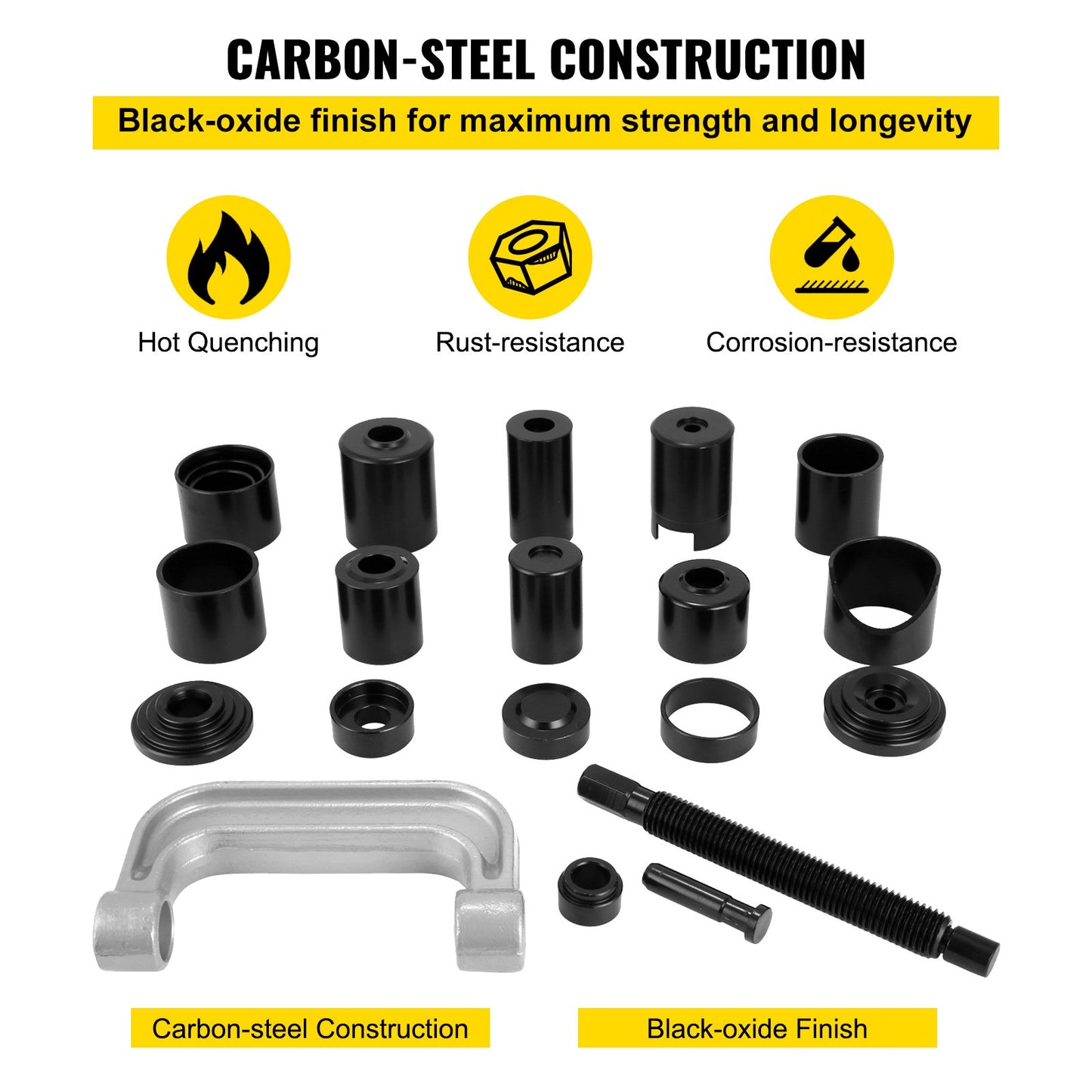 VEVOR 21Pcs Ball Joint Kit Deluxe Auto Repair Ball Joint Removal Tool Installing