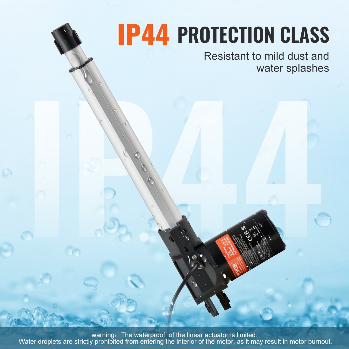 VEVOR 24V Linear Actuator Kit 10 Inch 0.98