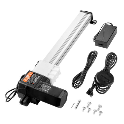 High-Speed 0.33m Linear Actuator Kit 24V for Lifting with 1000N Force, IP44 Rated