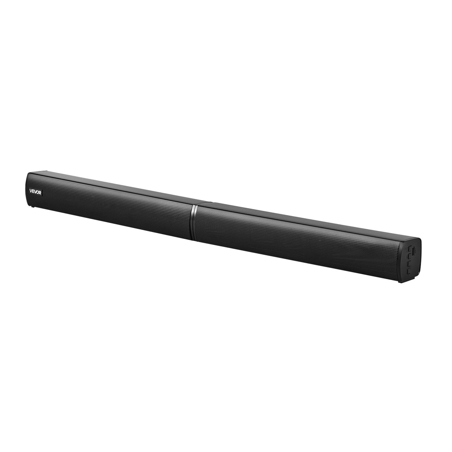 Sound Bar for Smart TV, 2.0 Channel, 800 mm 2 in 1 Detachable Soundbar TV Speakers, with Bluetooth HDMI AUX USB Connection, Remote Control, 80W Surround Sound System, for Home Theater Audio