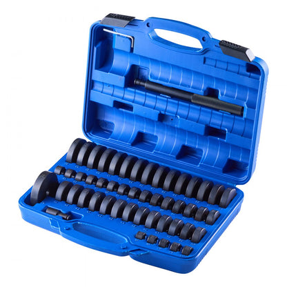 Bearing Press Kit, 52+14 Pcs, 2 in 1 Bushing Driver Tool & Bearing Press Kit, Race and Seal Driver Set with 49 Bushings,