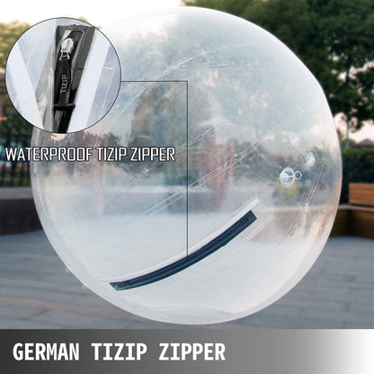 2m Inflatable Zorb Ball with German Zipper for Water Walking Fun