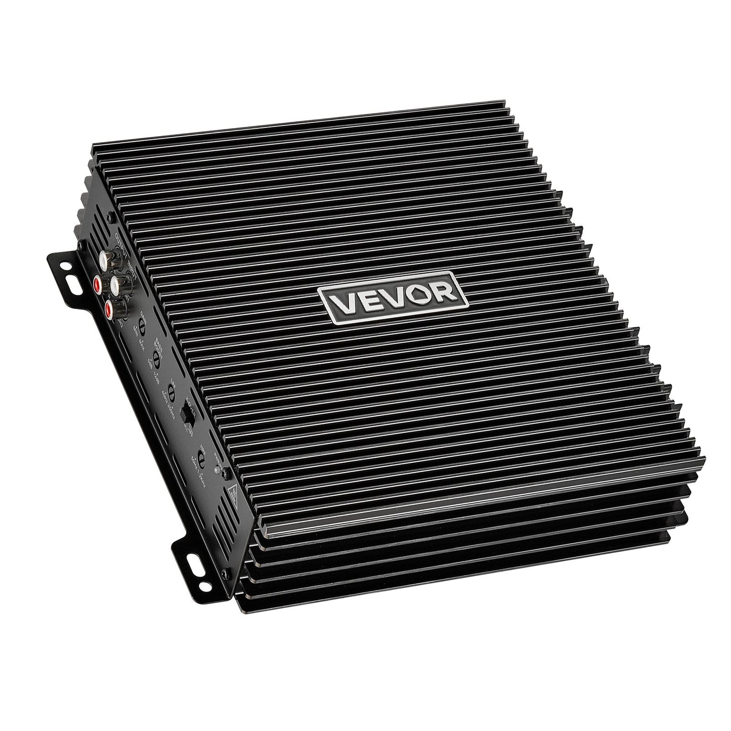 Car Audio Amplifier, 2-Channel Bridgeable Car Amplifier, Full-Range Class AB Stereo Amp, Max. 2 x 300W at 4 Ohms / 2 x 600W at 2 Ohms, High Output, for SUVs, Pickups, and Off-Road Vehicles