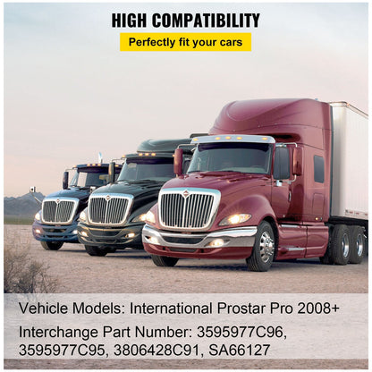 2PCS Cab Shock Absorbers for International Prostar 2008+, 20.7x11.9x59.5 cm