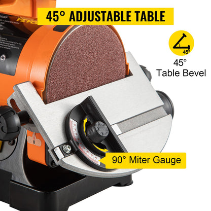 VEVOR Belt Sander 300W Grinder Sander 1 x 30 Inch Electric Belt & Disc Sander 2950