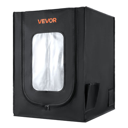 3D Printer Enclosure, Dustproof Waterproof Oxford Cloth 3D Printer Tent, Constant Temperature Protective Case with LED Lighting, Compatible with Creality/ELEGOO/Anycubic Multiple Popular Models