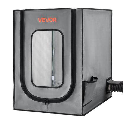 3D Printer Enclosure with Ventilation, Dustproof Waterproof Oxford Cloth Resin 3D Printer Tent, Constant Temperature Protective Case with LED, Compatible with Photon Mono/Mars 3, FDM/LCD Printer