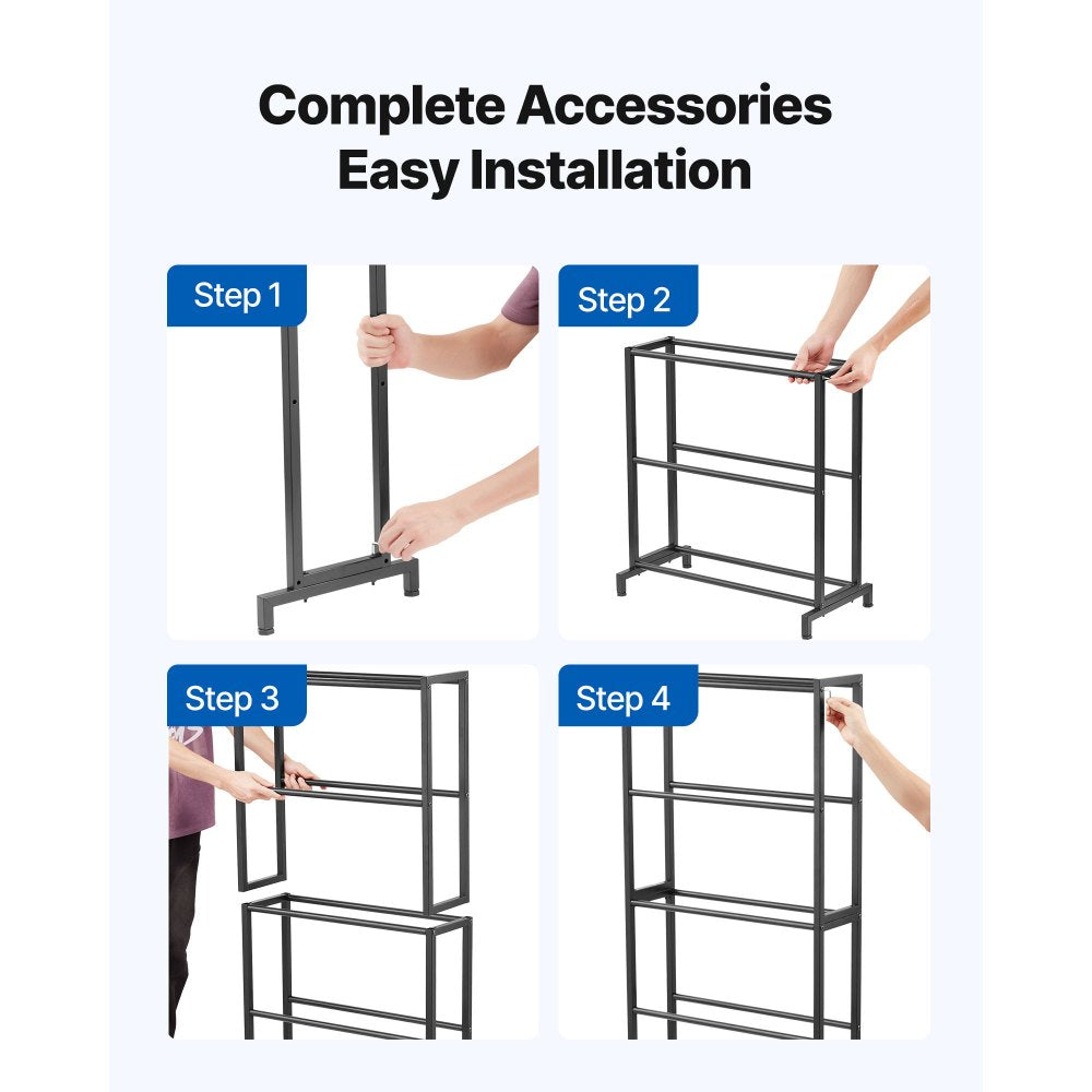 VEVOR 3D Printer Filament Storage Rack 5 Tier Filament Spool Holders Racks