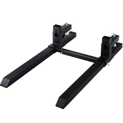 VEVOR Pallet Forks 1814 kg Capacity Tractor Forks with Adjustable Stabilizer Bar