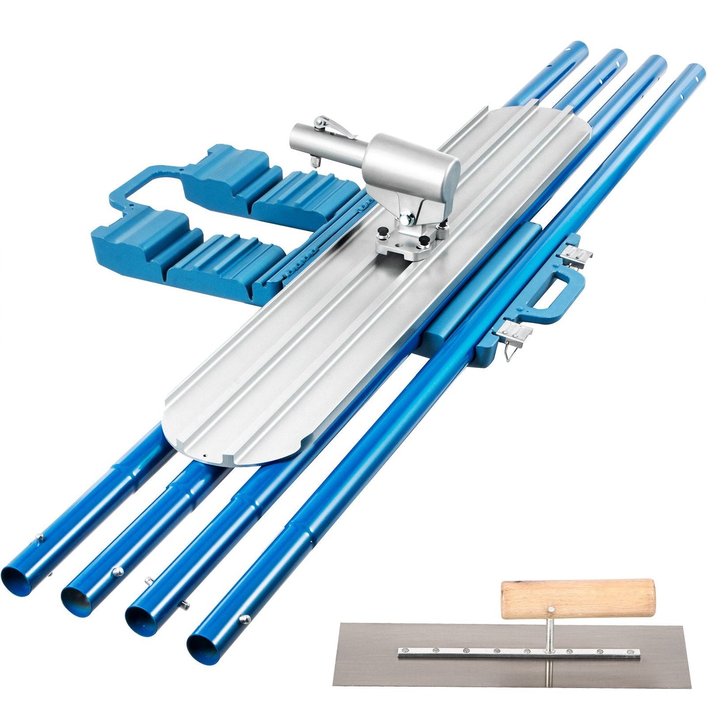 Magnesium Concrete Float Tool with Adjustable Bracket, 1.2m x 0.2m, 29kg
