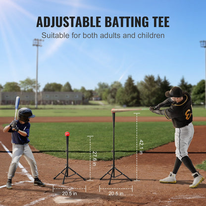 Portable 1.5x1.5m Baseball Softball Training Net with Accessories and Carry Bag