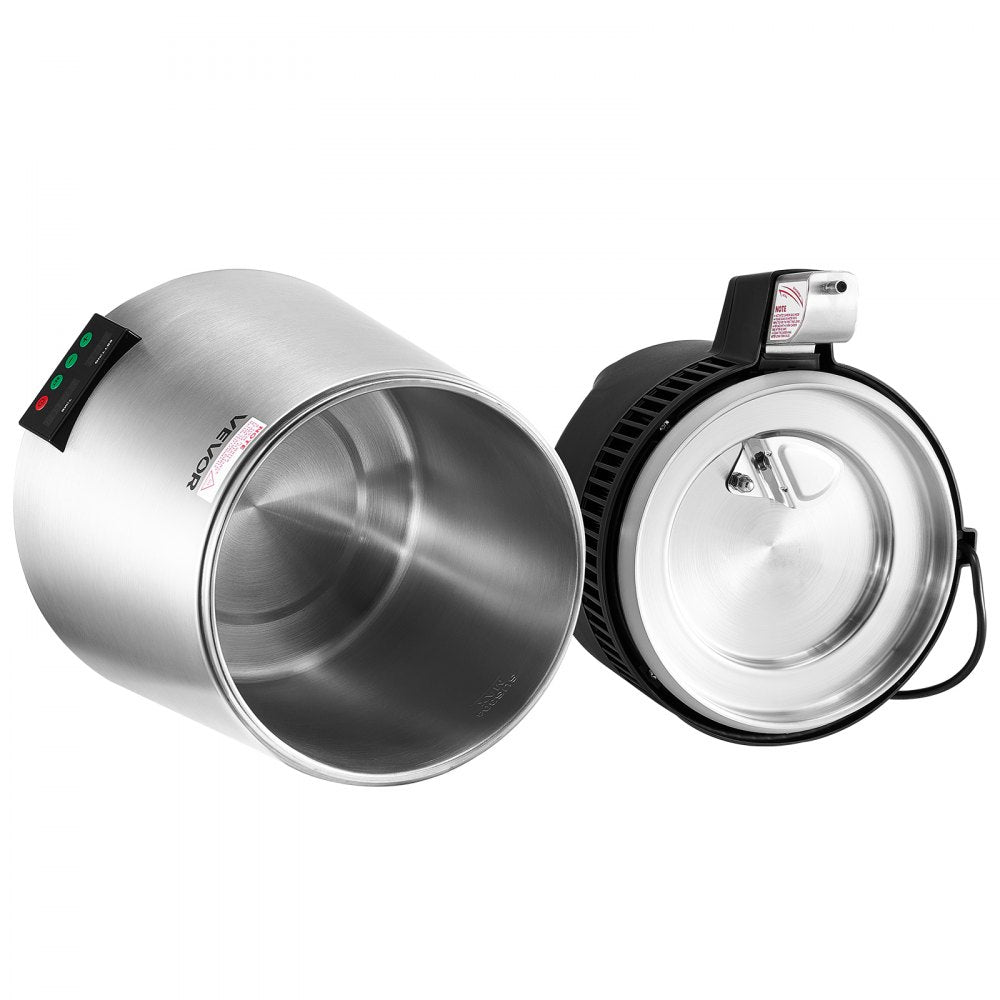 6L Water Distiller Home Countertop Purifier Machine 900W Stainless Steel