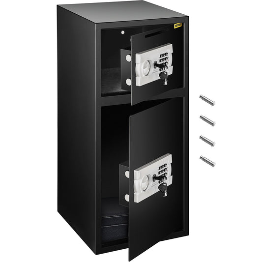 VEVOR Large Double Door Security Safe Box 2.6 Cubic Feet Steel Safe Box Strong Box