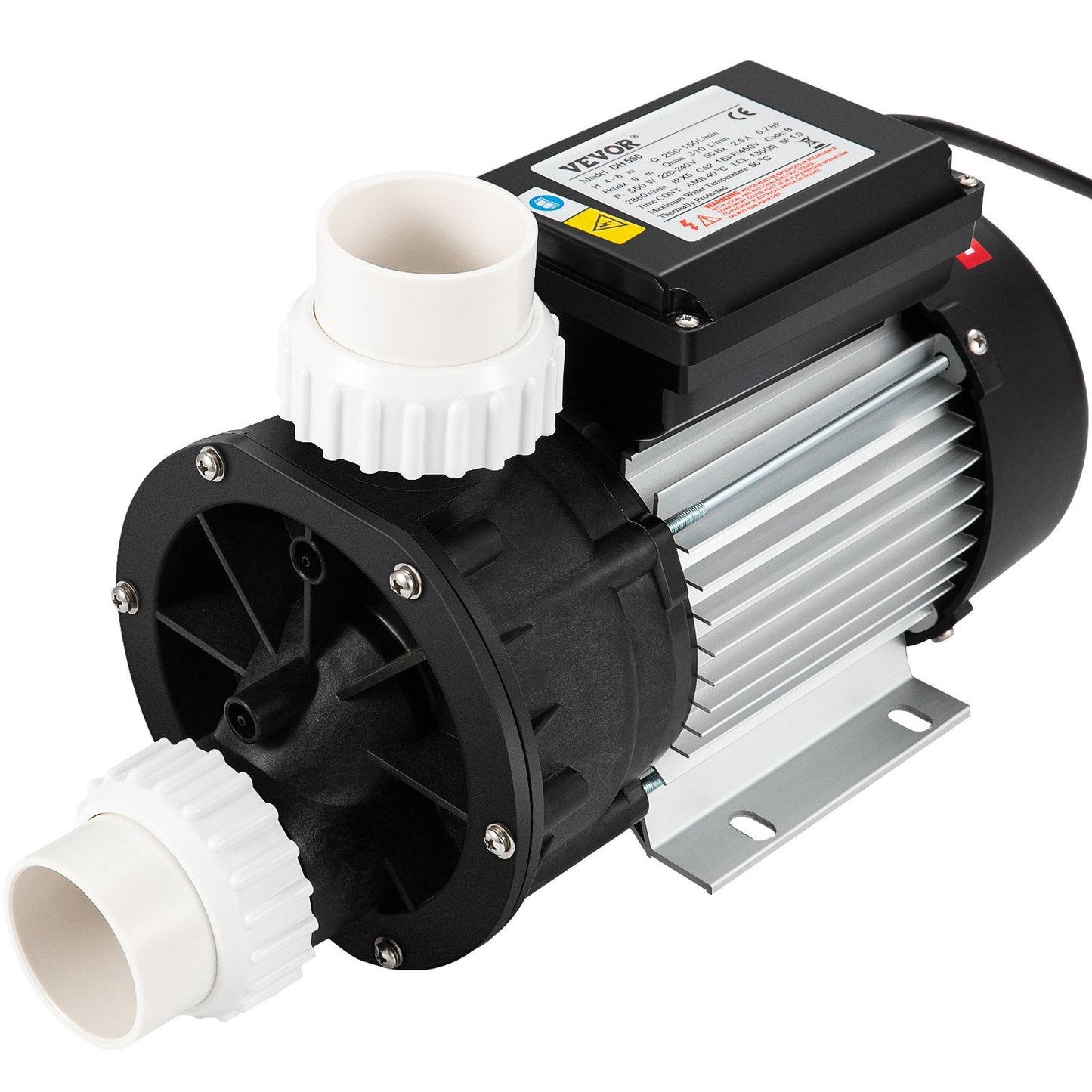 0.5 HP 370W Hot Tub Spa Pump, Single Speed, 220V, Water Circulation