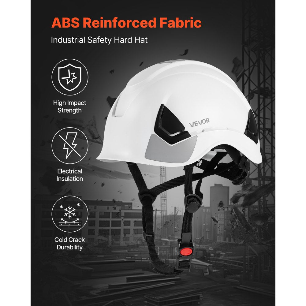 Construction Safety Helmet ANSI/ISEA Z89.1 Approved ABS Safety Hard hat