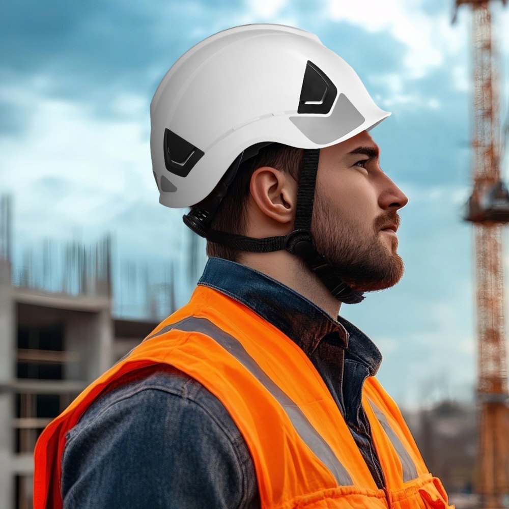 Construction Safety Helmet ANSI/ISEA Z89.1 Approved ABS Safety Hard hat