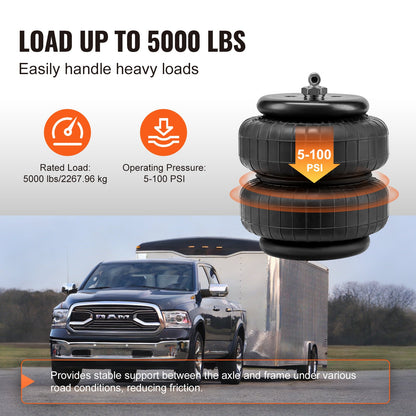 VEVOR Air Bag Suspension Kit, Air Springs Suspension Bag Kit Compatible with 2003-2013
