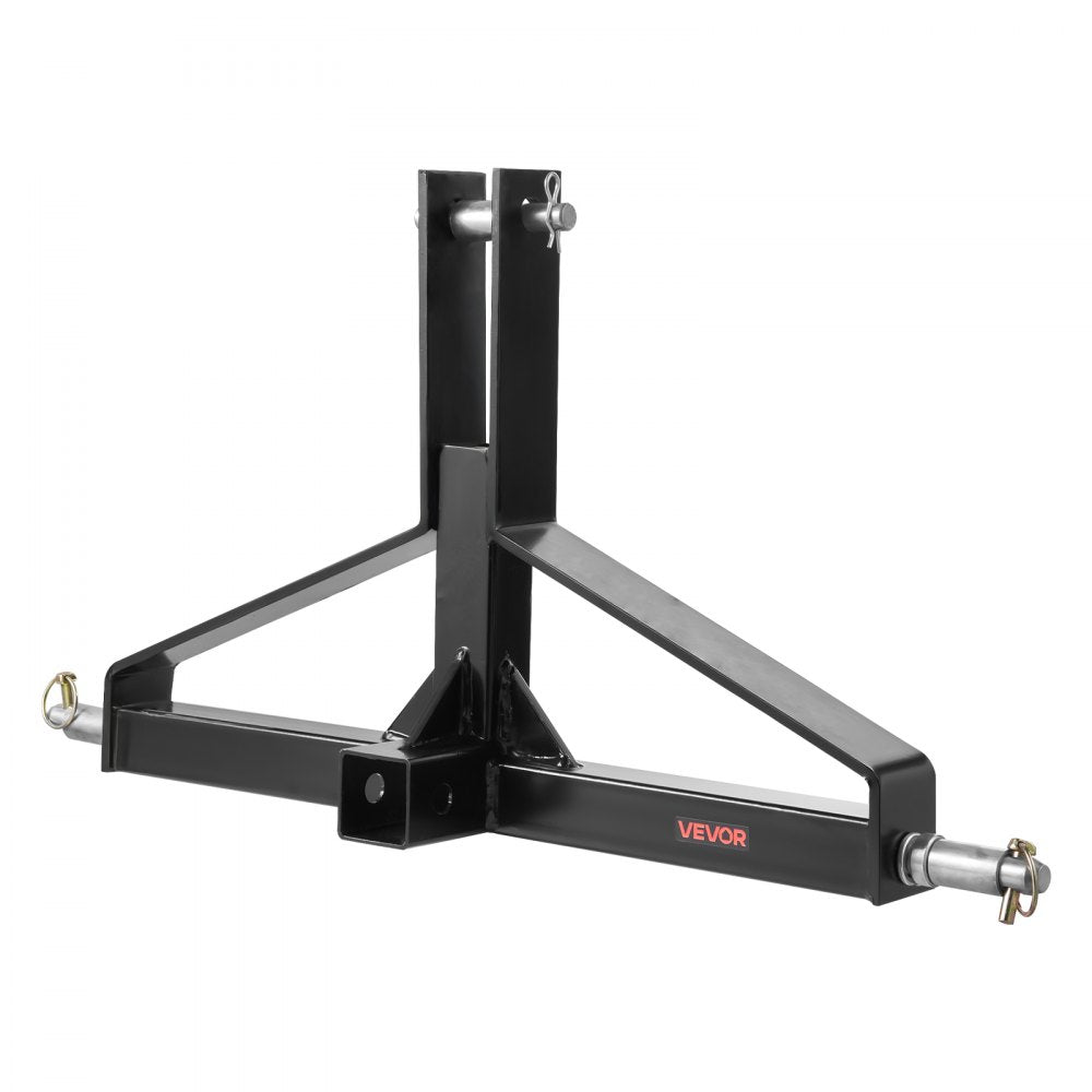VEVOR 3 Point 2" Receiver Trailer Hitch Category 1 Tractor Quick Hitch Drawbar