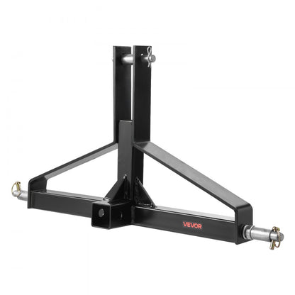 VEVOR 3 Point 2" Receiver Trailer Hitch Category 1 Tractor Quick Hitch Drawbar