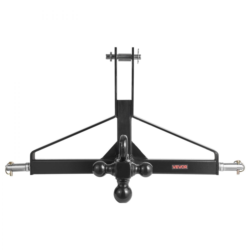 VEVOR 3 Point 2 in Trailer Hitch Receiver Tractor Drawbar Adapter Heavy Duty