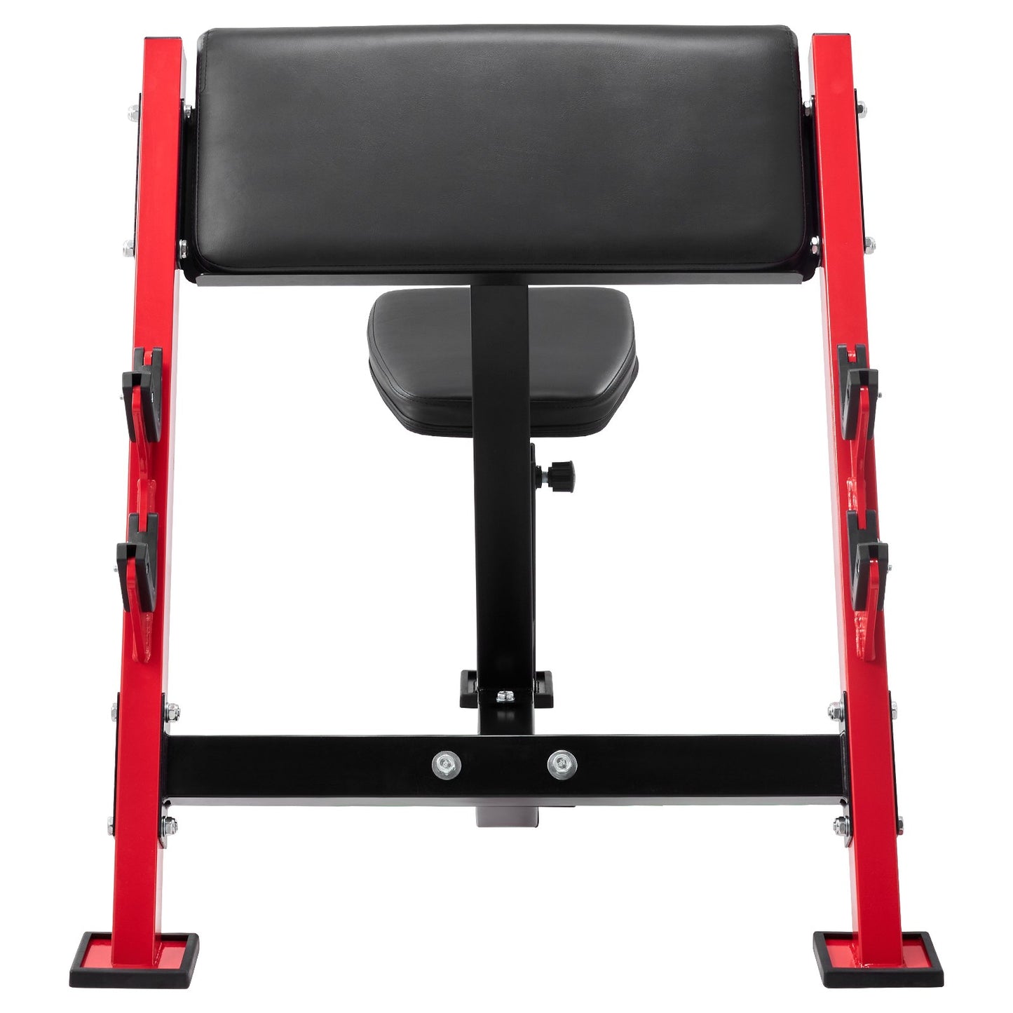 Preacher Curl Bench, Strength Training Benches, Max load 660 LBS Home Gym Fitness Equipment, Seated Arm Isolated Barbell Dumbbell Bicep Station, Adjustable Weight Bench with Bar Holders