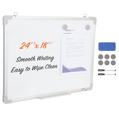Magnetic Dry Erase Board 0.6m x 0.45m for Office with Accessories