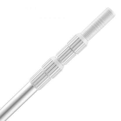 Swimming Pool Pole 1 to 3.65 mm Telescopic Aluminum Alloy Twist Locking