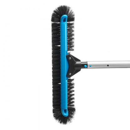 Pool Brush Head for Inground Above Ground Swimming Pool with Side Brushes