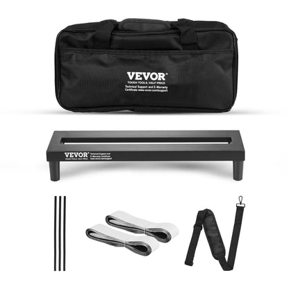 VEVOR Guitar Pedal Board, 15'' x 5.7'', Aluminum Alloy 0.8 lbs Super Light Guitar