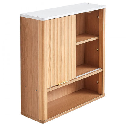  Bathroom Wall Cabinet Over Toilet Medicine Cabinet with Door and Shelves