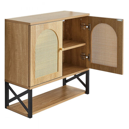  Bathroom Wall Cabinet Over Toilet Medicine Cabinet with 2 Doors & Shelves
