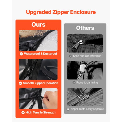 VEVOR UTV Cab Enclosure Upper Doors Set for CFMOTO Uforce 1000 XL 2022-2024