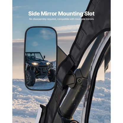 VEVOR UTV Cab Enclosure Upper Doors Set for CFMOTO Uforce 1000 XL 2022-2024