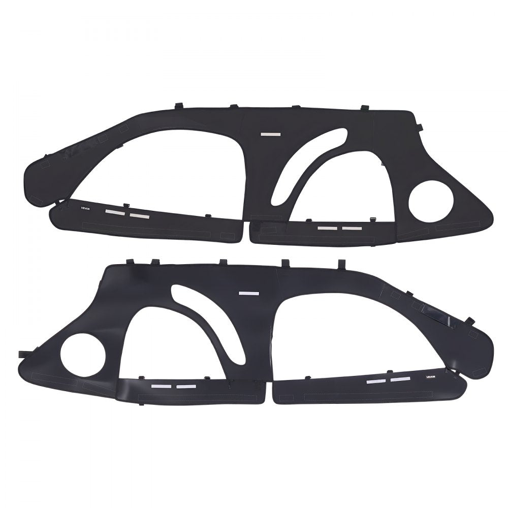 VEVOR UTV Cab Enclosure Upper Doors for Polaris RZR PRO 2020-2024/Turbo 2022-24