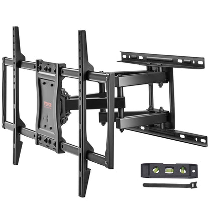 VEVOR Full Motion TV Mount Fits for Most 37-75 inch TVs, Swivel Tilt Horizontal
