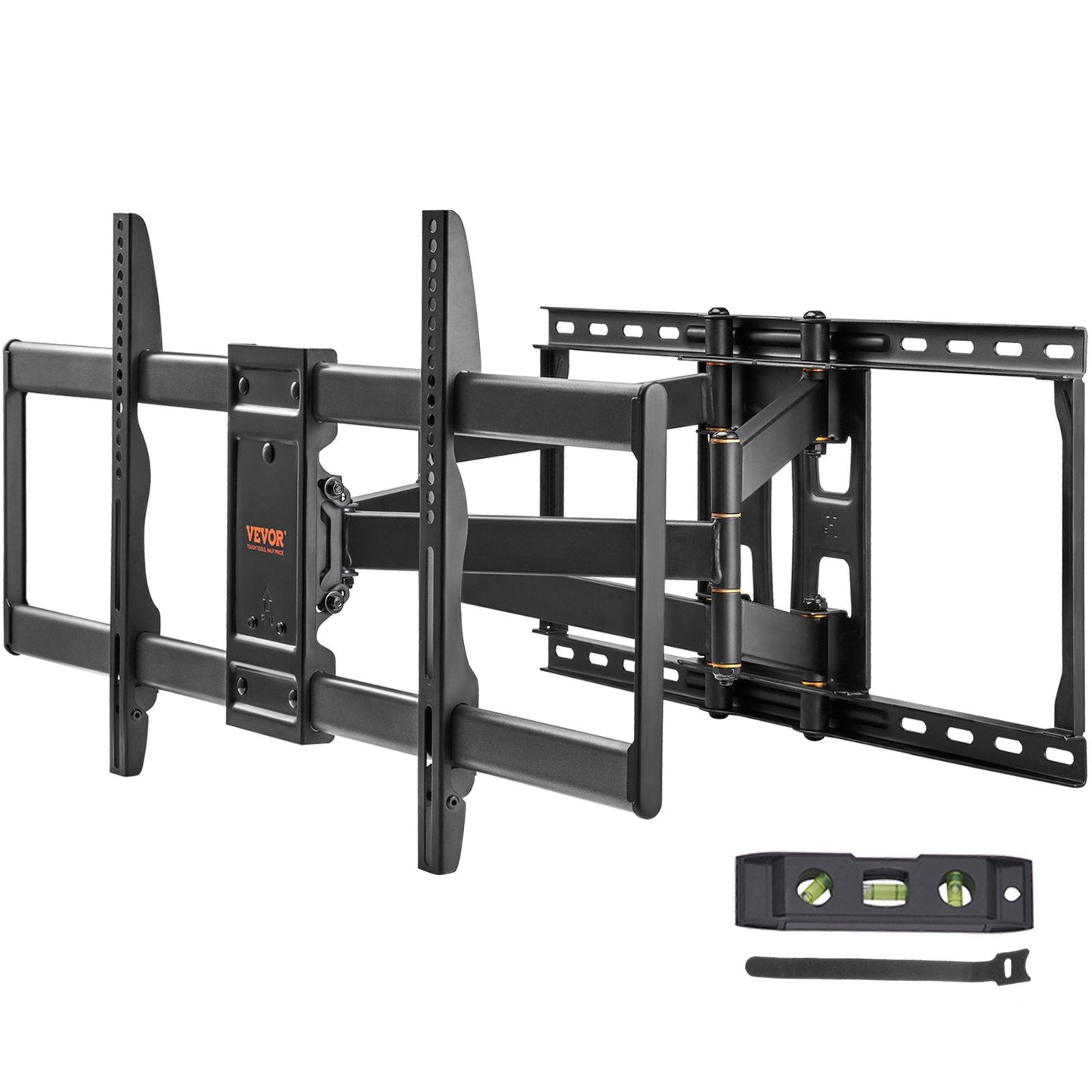 Full Motion TV Wall Mount for 0.9-2.3m TVs, Swivel Tilt, 75 kg Capacity