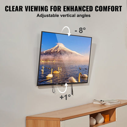 Universal Low Profile TV Wall Mount for 37-70 Meter TVs, Up to 60 kg Capacity