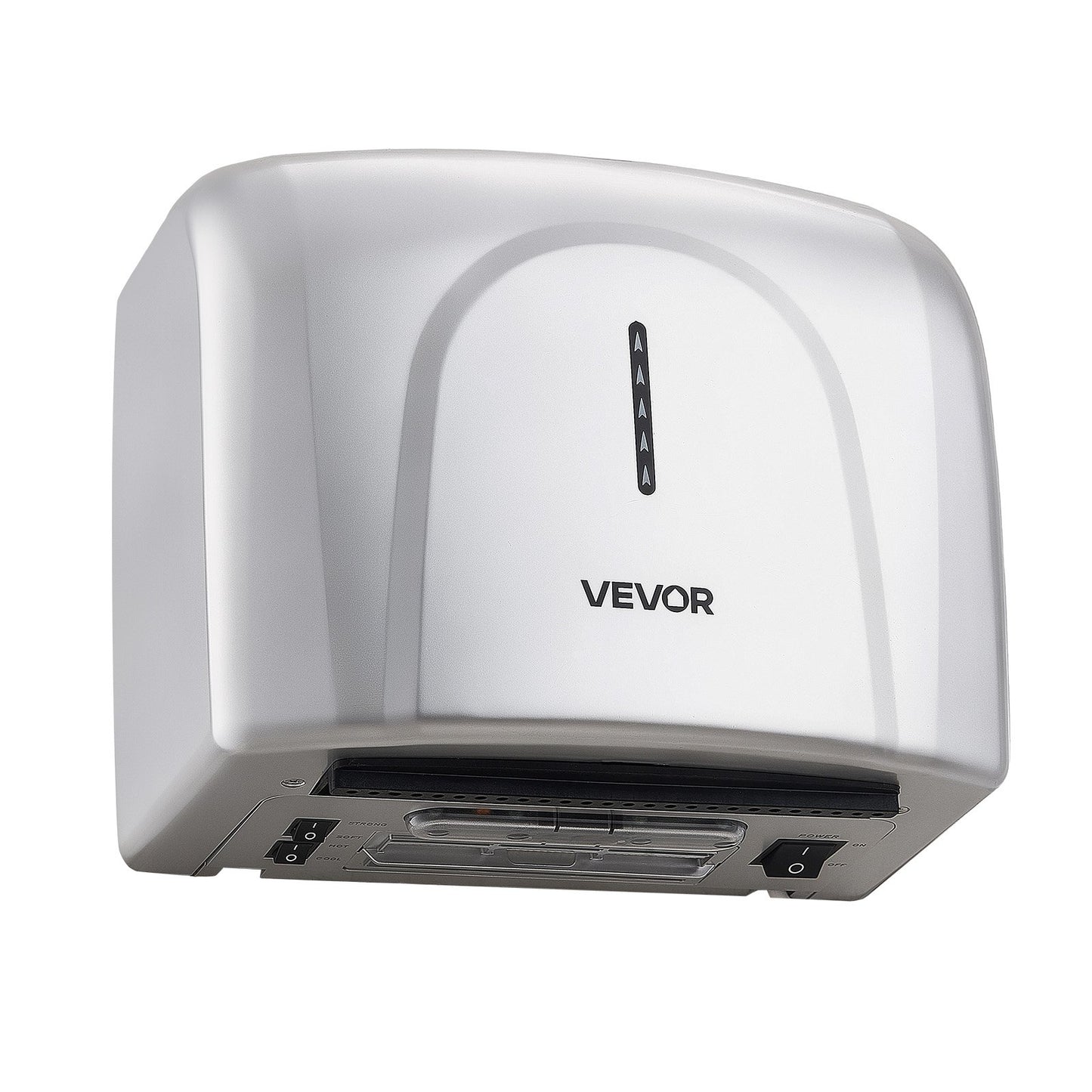 Hand Dryer, 1300W Bathroom Air Hand Dryer, Automatic High Speed with HEPA Filter, Fast Drying, Premium ABS Construction, AC220-240V Commercial Wall Mounted for Home Bathroom, Guest Room,Homestay