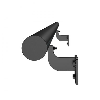 VEVOR 1215mm Wall Mounted Stair Handrail Black Aluminum Indoor Outdoor Railing