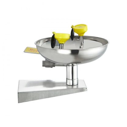 VEVOR Eyewash Emergency Face Eye Washing Station Stainless Steel Wall-Mounted
