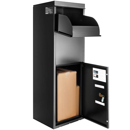 VEVOR Package Delivery Boxes for Outside Delivery Box 13.9"x11.6"x42" Coded Lock