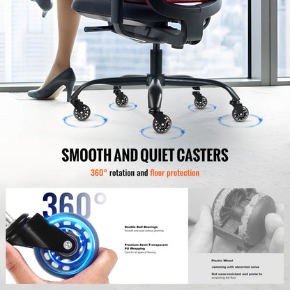 VEVOR Office Chair Base Replacement 710mm Swivel Chair Base 1134kg 100mm Stroke