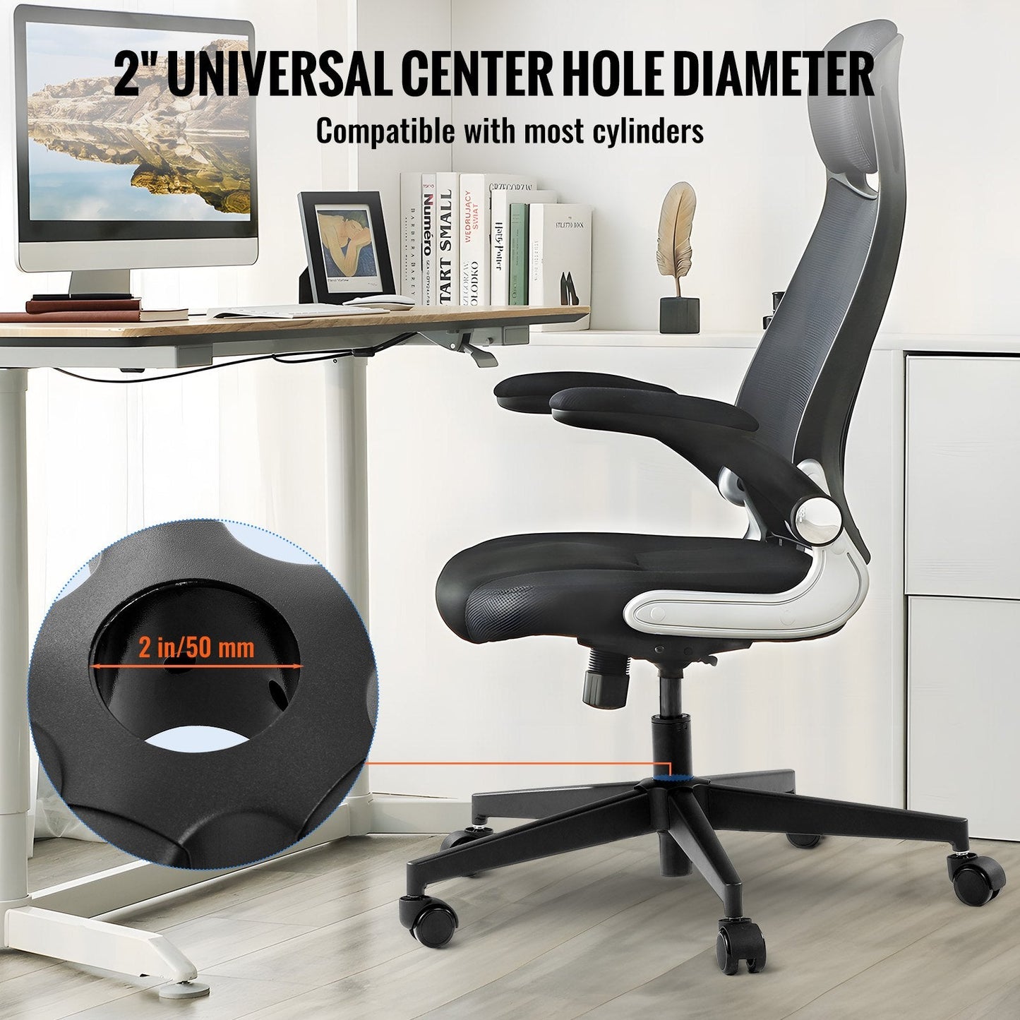 Heavy Duty 710 mm Metal Office Chair Base - Supports Up to 1134 kg